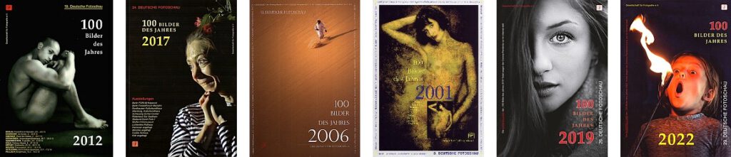 Banner mit Katalogtiteln